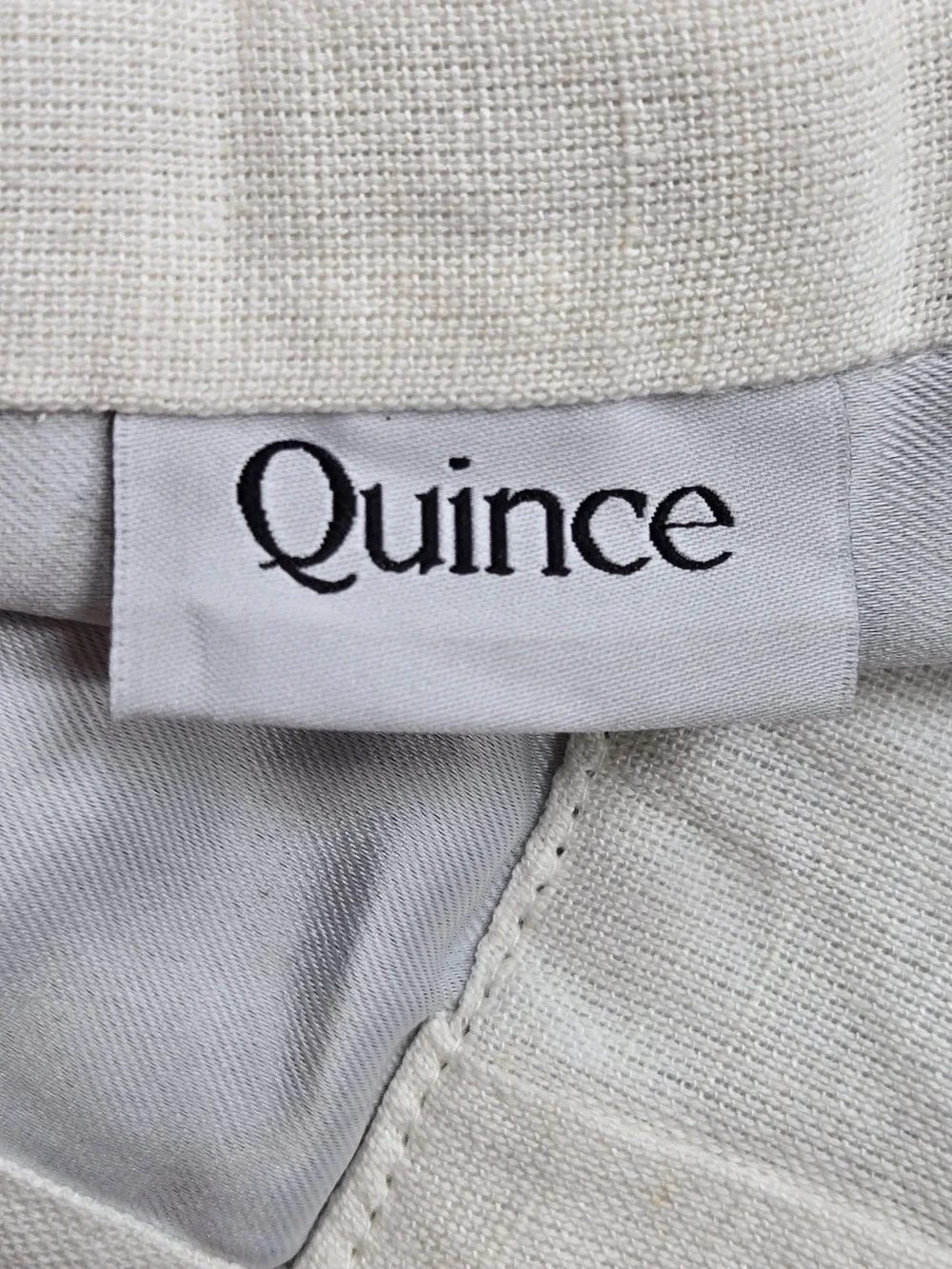 QUINCE Set 2 48x96 Coastal Stripe Sage Linen Cotton True Blackout Curtains 9225